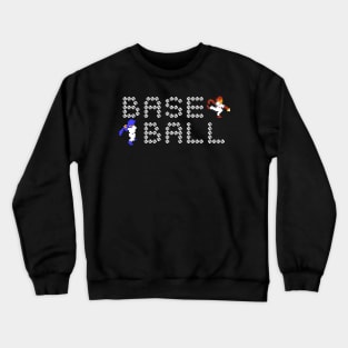 Pixel Baseball Crewneck Sweatshirt
